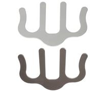 EXHUMKY 2pcs General Music Page Holder Clips for Piano Sheets Metal Note Clips with Black White Color Random Color Random Style