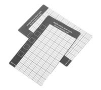 EXHUMKY 2Pcs Magnetic Screw Mat with Magnet for Screw Storage and Phone Repair Magnetic Bolt and Organizer Tray for Electronics DIY and Workshop Use