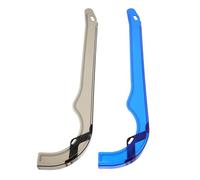 EXHUMKY 2pcs Oilproof Plastic Bicycle Chain Guard for Mountain Road Bikes Chainstay Protector Replacement Accessories for Enhanced Cleanliness and Safety