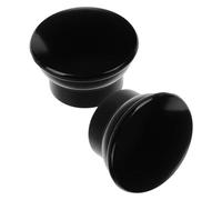 EXHUMKY 2pcs Teapot Whistle Lid Knobs Whistling Kettle Cover Knob Sturdy and Metal with Smooth Surface Replacement Parts for Kitchen Cookware Accessories