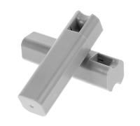 EXHUMKY 2pcs Window Blind Cord Pull Ends Grey 80g Weights Sturdy Plastic Handles for Vertical Blinds for Home Use and Wind Resistance