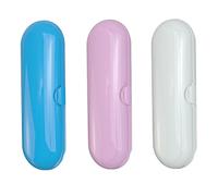 EXHUMKY 3Pcs Portable Toothbrush Storage Box Toothbrush Case for Travel Compact Design for Camping and Family Use for Outdoor Adventures