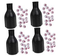 EXHUMKY 4 Sets Wear Resistant Snooker Bottle Portable Professional Pool Accessories for Billiard Enthusiasts Easy to Clean Durable Design for Rules and Increased Difficulty