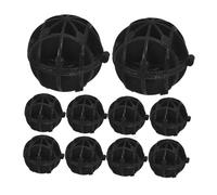 EXHUMKY 40pcs Portable Filter for Aquarium Fish Tank Filtration Media for Improved Quality Efficient Filtering for Healthy Fish Environment