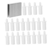 EXHUMKY 40pcs Shutter Repair Pins Replacement Louvers Staples for Window Blinds Durable Easy to Use Repair Kit for Plantation Shutter Maintenance Includes Pins Each