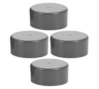 EXHUMKY 4pcs Bearing Rubber Caps Trailer Bearing Cap Flexible Cover Rubber Replaceable Optimal Protection Black for Marine Environment Boat Trailers