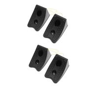 EXHUMKY 4pcs Car Wheel Chocks Heavy Duty Tire Stopper Blocks for Trailers Rv Motorhomes with Non-slip Design for Vehicle Safety and Wheel Alignment
