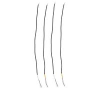 EXHUMKY 4pcs Electric Guitar Pickup Cable Shielded Wire Guitar Instrument Cable Sound Card for Chord Repair