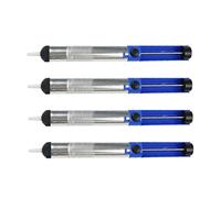 EXHUMKY 4Pcs Manual Desoldering Pump with Slip Grip Portable Solder Sucker Tool for Efficient PCB Solder Removal Lightweight and Easy One Handed Use for Electronics Repair