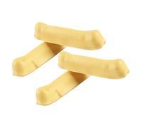 EXHUMKY 4pcs Underarm Crutch Pads Soft Cushion Replacement Padding TPR Material, Quick Installation and Removal, Reducing Hand Fatigue, Suitable for Homes and Healthcare Settings