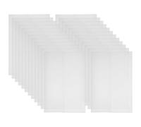 EXHUMKY 50pcs Party Cards Envelopes Photo Letter Envelopes 10.53x7.07x0.04in Lightweight Tracing Paper Protective Design for Birthdays and Statements