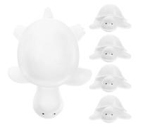 EXHUMKY 5pcs Colorful Turtle Night Lights LED Battery Operated Small Night Lamps for Bedroom Nursery Warm Bedside Decor