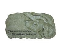 EXHUMKY Angel Dog Memorial Stone Resin Garden Figurine Pet Tribute Statue for Indoor Outdoor Lawn Stable Craftsmanship to Honor Beloved Pets and Ease Grief Suitable for Dog Memorial Grave