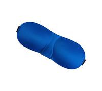 EXHUMKY Contoured Sleep Mask Lightweight and Adjustable Eye Shades for Comfortable Sleep Travel and Naps Breathable Material with No Pressure Eyes Blue