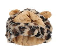 EXHUMKY Delicate Puppy Lion Hat for Dogs and Cats Plush Halloween Costume Accessory for Pets for Parties Photoshoots and Festivals