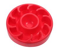 EXHUMKY Dog Slow Feeding Bowl Anti-choke Pet Dish for Healthy Eating Reduces Gulping and Bloat Stable Flat Base Rounded Edges for Dogs and Cats