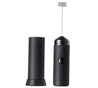 EXHUMKY Electric Milk Frother Handheld Whisk with Head Powerful Motor Easy to Use for Coffee Latte Egg Mixing and Hot Drink Frothing