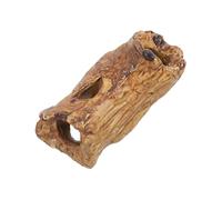 EXHUMKY Fish Tank Hides Shrimp Hideout Tree Stump Trunk Reptile Hides for Aquariums Water Quality Aesthetic Appeal for Betta Shrimp Breeding