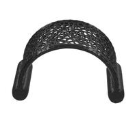 EXHUMKY Floating Betta Hammock: Aquarium Betta Rest Platform - Shrimp Leaf Bed Hideout - Nano Tank Floating Plastic Perch for Fish Resting Spot Tank Black