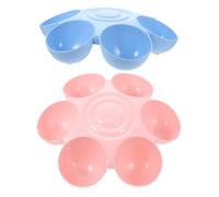 EXHUMKY Flower Pet Shaped Feeding Bowl for Cats and Dogs Multi Pet Compatibility Easy to Clean Slip Base Comfortable Design for Various Eating Styles Treat Water Bowl for Kittens and
