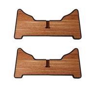 EXHUMKY Foldable Wooden Tongue Drum Stand Convenient to Use Creative Design Beautiful Appearance Portable Display for Steel Tongue Drum Suitable for Professionals and Amateurs