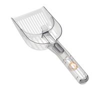 EXHUMKY Handle Cat Litter Scoop with Fine Holes for Tofu Litter Heavy Duty Poop Sifting Tool for Kitten and Pet Owners Efficient Cleaning