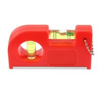 EXHUMKY Hanging Line Level Tool for Layout Brick Working and Flooring Decking, Red String Level with Bubble Indicator, Engineering and Site Lining Measuring Tool for Building Trades