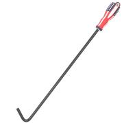 EXHUMKY Heavy Duty Manhole Cover Hook with Plastic Handle, Multi-Functional Lifter Hook for Manhole Covers and Door Puller, Versatile Stainless Steel Tool for Outdoor Use Assorted Style