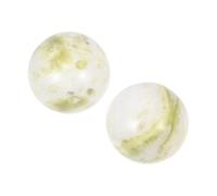 EXHUMKY Jade Stone Hand Exercise Balls for Elderly Premium Massage Fitness Balls for Muscle Relaxation Stress Relief and Hand Therapy Smooth Polished