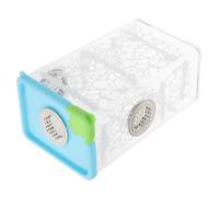EXHUMKY Jumping Spider Enclosure Transparent Habitat for Small Reptile Breeding Indoor Use Easy Maintenance for Spiders and Small Reptiles Optimal Observation Care