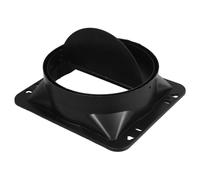 EXHUMKY Kitchen Exhaust Hood Non-return Valve Heat-resistant Accessory for Smoke Prevention User-friendly Installation for Versatile Range Hood Compatibility Practical Kitchen Part