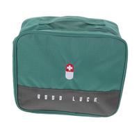 EXHUMKY Large Capacity Home Medical Bag Medicine Bag Waterproof Multi-Compartment Design Practical Oxford Cloth for Home Office Use