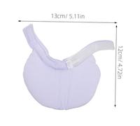 EXHUMKY Lightweight Pet Collar with Open Neck Design for Cats and Dogs Lick Saliva Bib for Wound Healing Comfortable Visibility Cone Adjustable S for Small to Large Pets