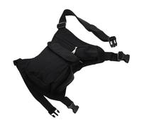 EXHUMKY Outdoor Sports Thigh Bag Multi Functional Leg Pouch for Camping Hiking Cycling Durable Waist Pack with Cross Fixing Lines and Pull Head
