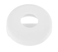 EXHUMKY Silicone Protective Case, Shockproof Lime White Pet Locator Cover Compatible with Cat and Dog Collars, Anti-lost Small Tracer Holder for Outdoor Use