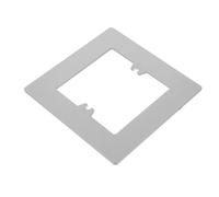 EXHUMKY Single Gang 86-Type Switch Wall Plate Cover Gray Decorative Electrical Panel Trim for Home Wall Repair and Gap Concealment