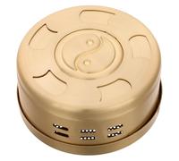 EXHUMKY Solid Copper Moxibustion Box Adjustable Temperature Smokeless Burner for Convenient Massage Sessions Portable Copper Storage Box for Home Use for All Users