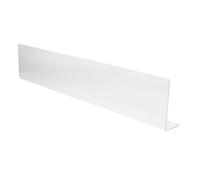 EXHUMKY Splash Baffle for Kitchen Sink Corner Splash Guard Protector for Bath Area Edge Bathroom Backsplash