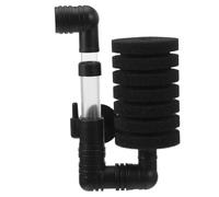 EXHUMKY Sponge Aquarium Filter, Ultra Quiet Water Pump Filter for 8-16 Gallon Fish Tanks and Turtles, Sponge Media for Water Filtration and Oxygenation
