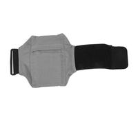 EXHUMKY Sports Phone Leg Bag Adjustable Running Leg Pouch with Elastic Band for 5.5-7.5 Inch Phones, Shockproof Grey Thigh Band Holder for Jogging and Outdoor Fitness