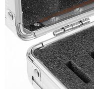 EXHUMKY Telescope Filter Box Aluminum Small Storage Case with Foam Insert Lens Filter Holder Carrying Case for Telescope Eyepieces for Astronomy Accessories