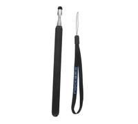 EXHUMKY Telescoping Teacher Pointer Stick Retractable Stainless Steel Extendable Guiding Stick for Classroom Whiteboard Presentations Compatible with Smartphones Tablets