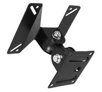 EXHUMKY Tv Wall Mount Bracket for Screens Heavy-duty Iron Construction with Tilt Angle Balance and Monitor Hanger for Living Bedroom Office Use