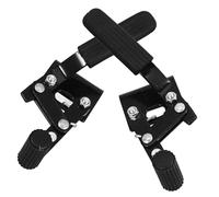 EXHUMKY Wheelchair Brake Lock Assembly 1 Pair Left Right Black Manual Wheelchair Brake Accessories Anti-Slip Design for Transport Chairs Compatible Standard
