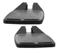 EXHUMKY Wheelchair Footrest Pedal Thickened Abs Plastic Leg Rest Replacement with Elevated Foot Plate Easy Install for Indoor Wheelchairs and Mobility Scooters