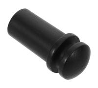 EXHUMKY Wood 12Mm Guitar Strap Button Pin for Electric Acoustic Guitars Ebony Tail End Lock with Anti-Skid Design Replacement Strap Button for Secure Attachment