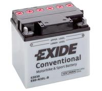 Exide 12V Motorcycle Battery E60-N30L-B 30Ah
