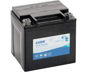 EXIDE AGM 12-31 Y60N30LA (53030) 12V 30AH 430A(EN) HIGH POWER Motorcycle Battery - 1 Year Warranty