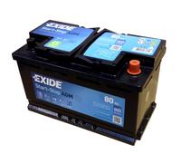 Exide AGM Start-Stop Battery EK800 EN (A): 800 12V 80AH Latest Model 2014/15