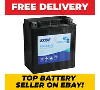 12V 16AH 170A MOTORCYCLE BATTERY AGM12-16 EXIDE